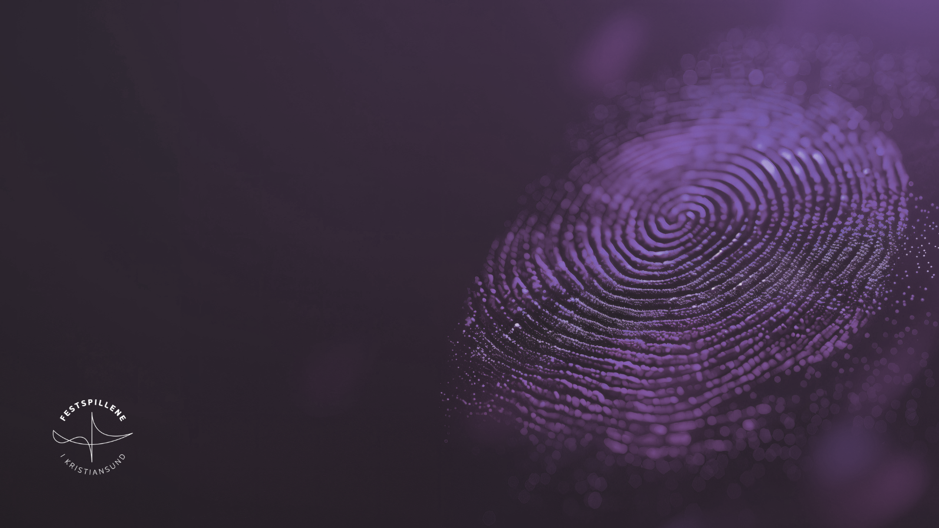 Fingeravtrykk i lilla toner